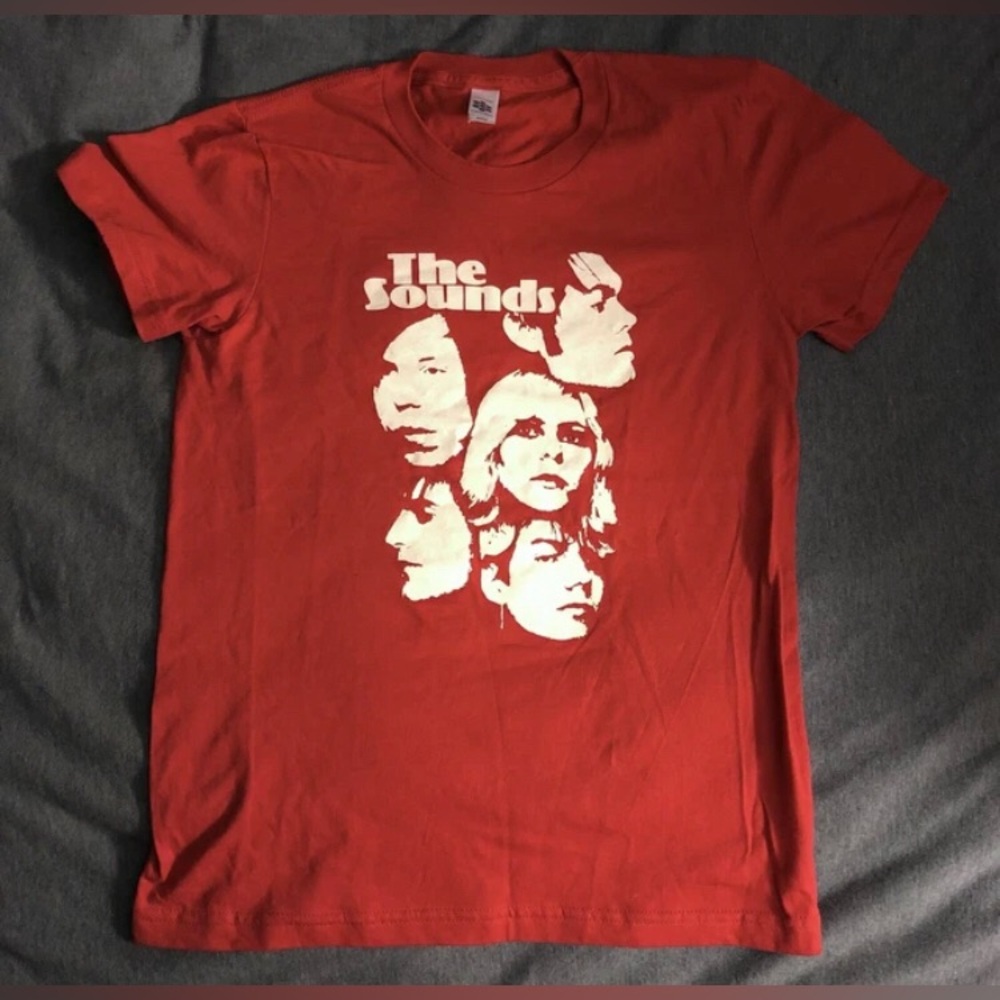 The Sounds (band) Tshirt Women’s Junior’s size M Rare! NEW